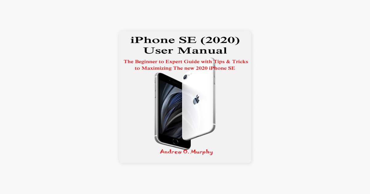 iphone se instruction manual