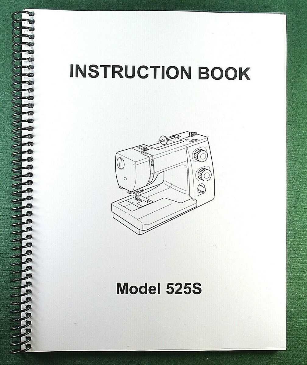 janome sewist 525s instruction manual