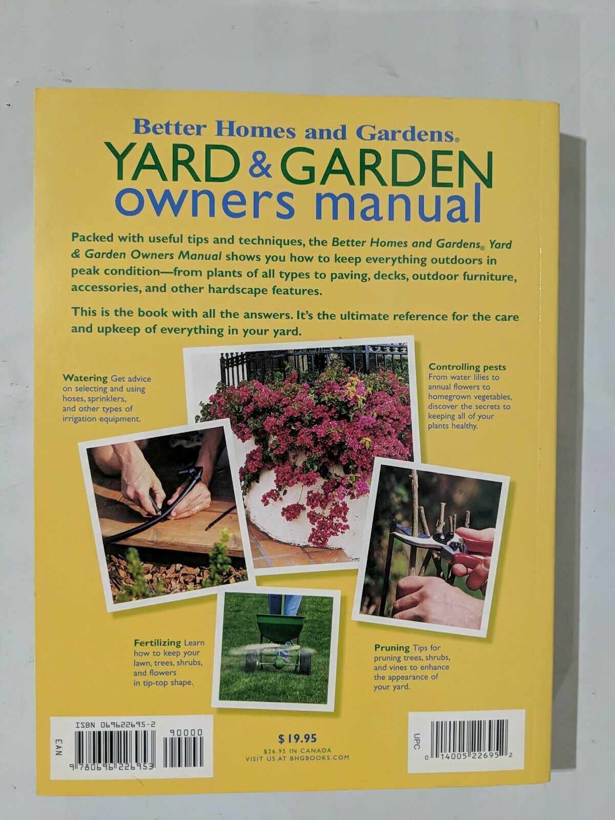 better homes and gardens instruction manual