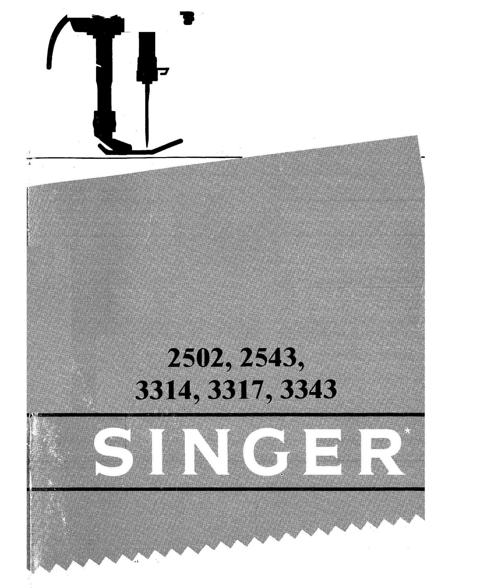 singer 2259 instruction manual