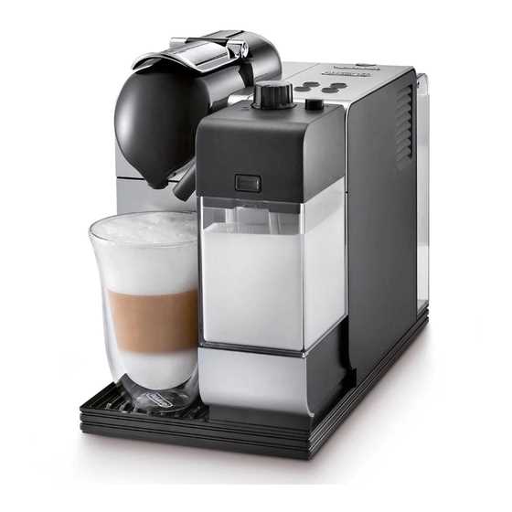 delonghi nespresso lattissima instruction manual