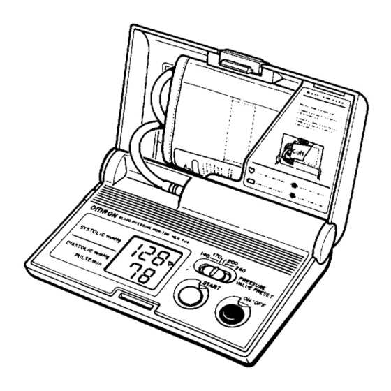 omron hem 705cp instruction manual