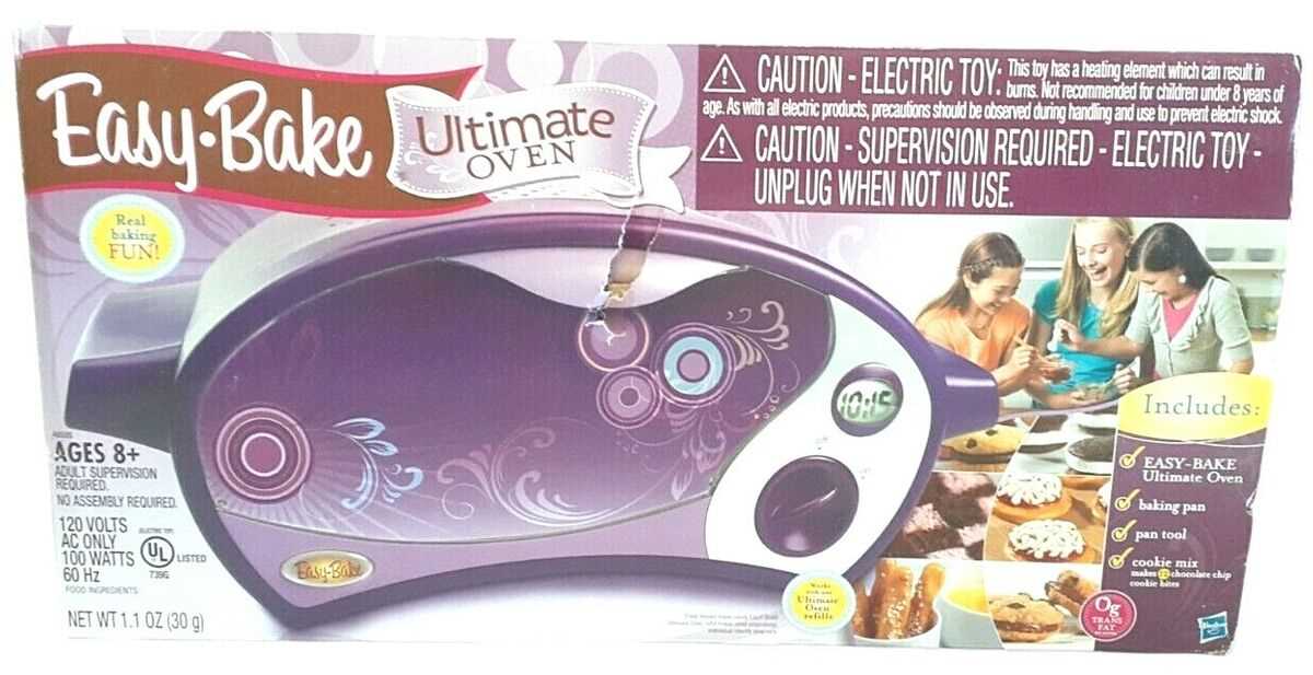 ultimate easy bake oven instruction manual