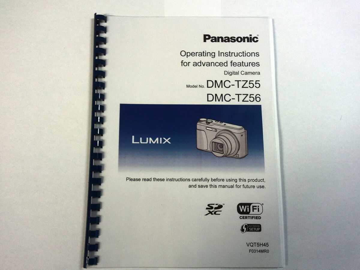 panasonic lumix dmc tz3 instruction manual