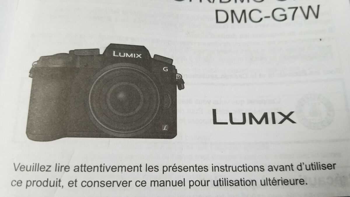 panasonic lumix gx7 instruction manual