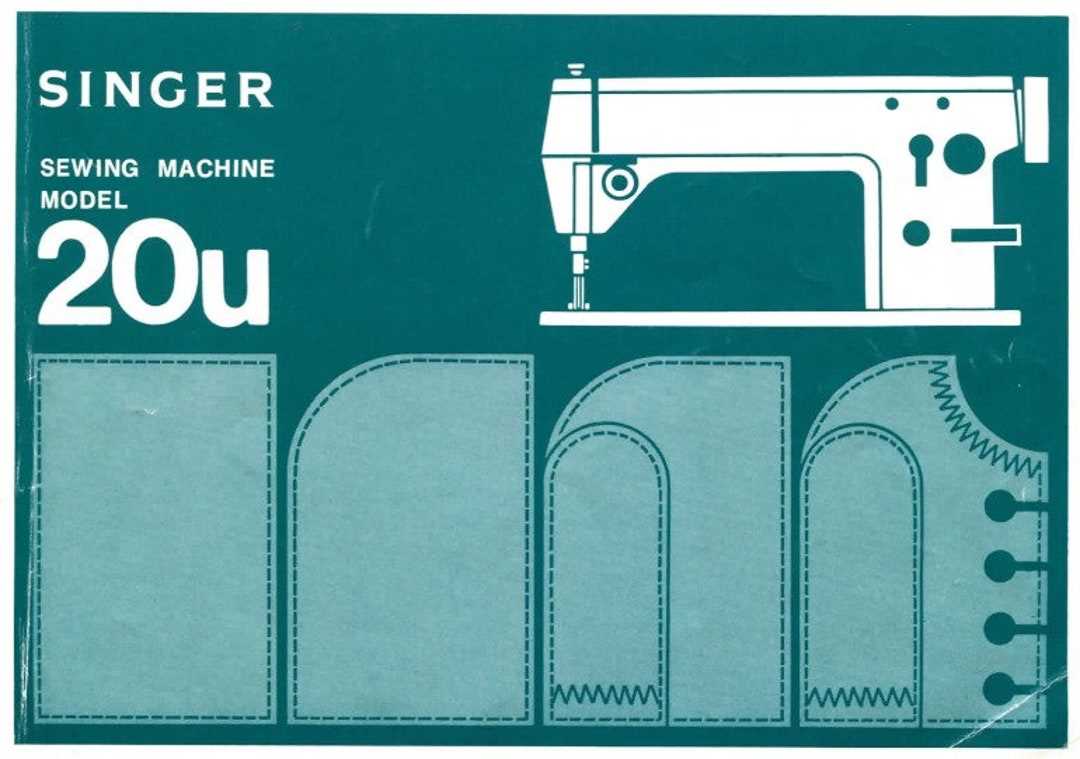 singer industrial sewing machine instruction manual