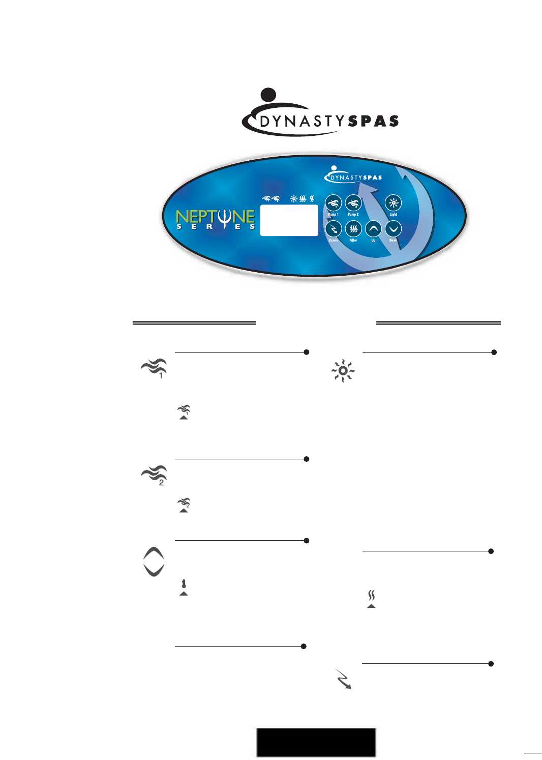 hot tub instruction manual