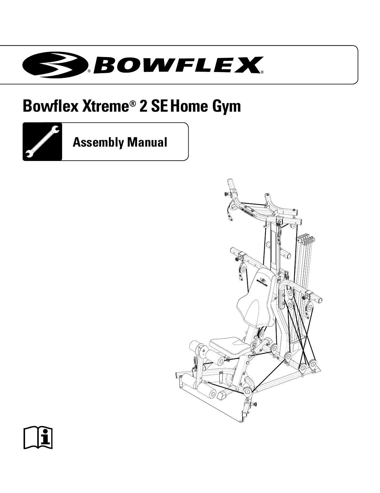 bowflex xtreme 2 se instruction manual