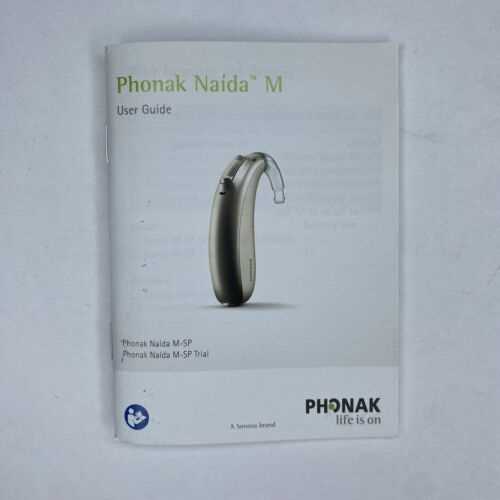 phonak hearing aids instruction manual