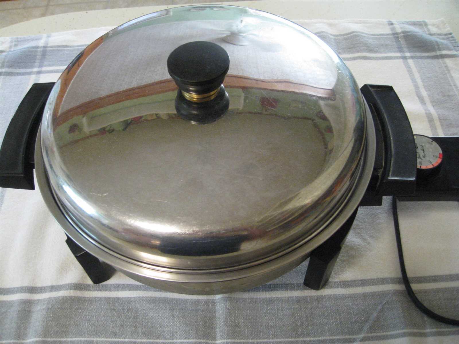 saladmaster electric skillet instruction manual