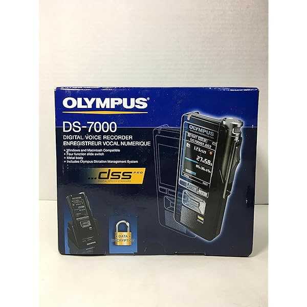 olympus digital voice recorder ds 7000 instruction manual