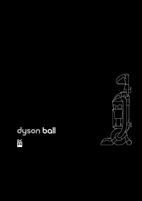 dyson ball vacuum instruction manual