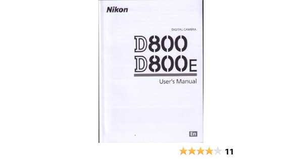 nikon d800 instruction manual