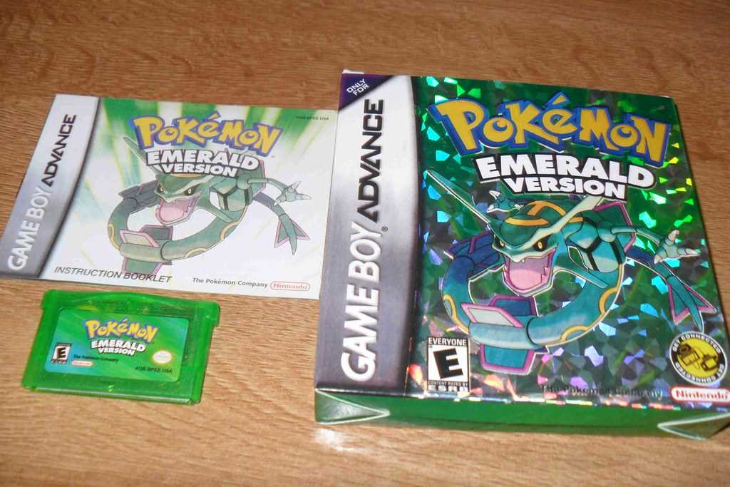 pokemon emerald instruction manual