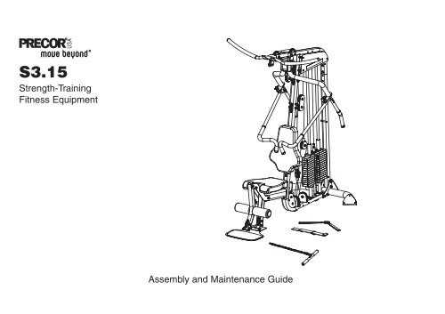 precor treadmill manual instructions