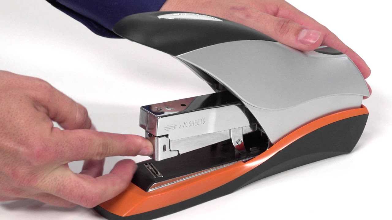 swingline heavy duty stapler instruction manual