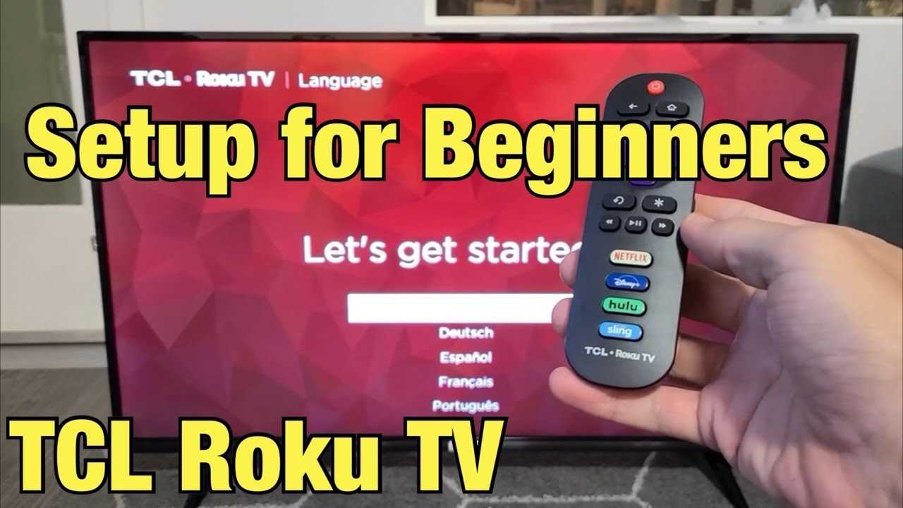 instruction manual for tcl roku tv