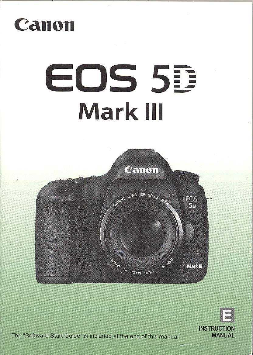 canon digital camera instruction manual