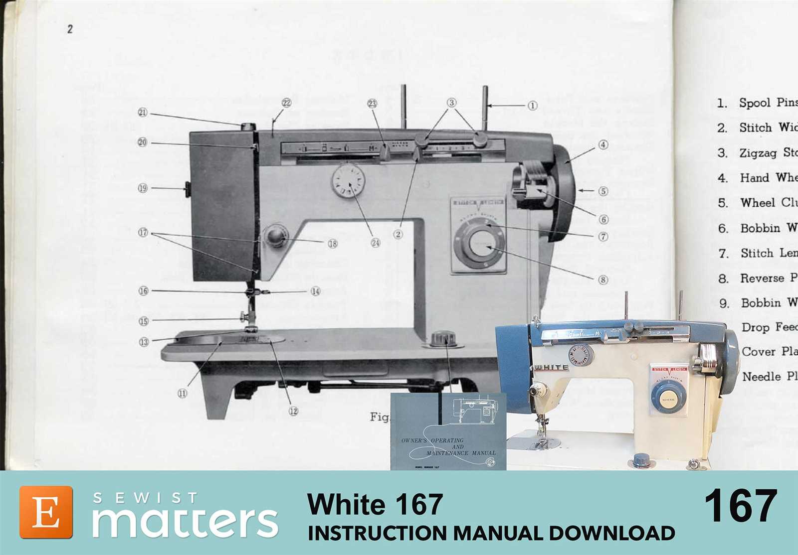 white jean machine instruction manual