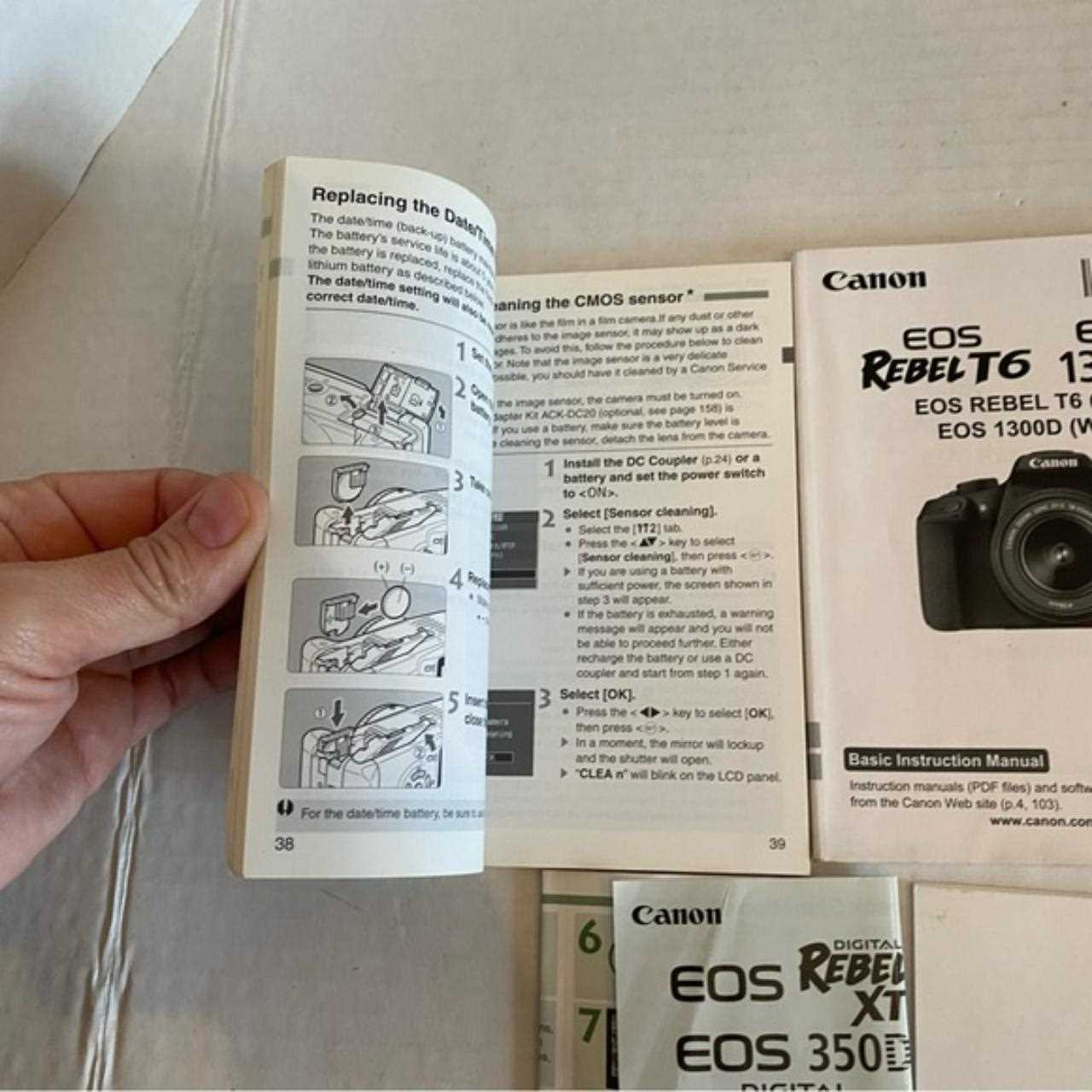 canon t6 instruction manual