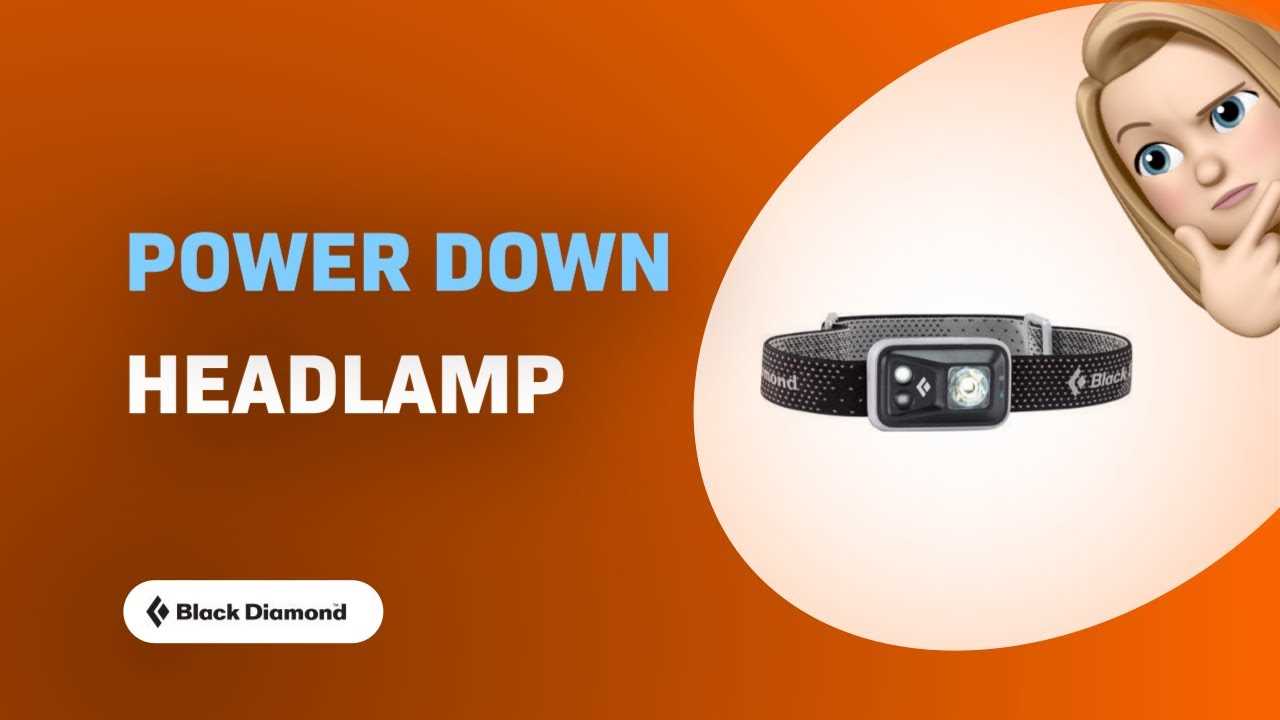 black diamond spot headlamp instruction manual