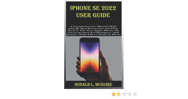 apple se phone instruction manual