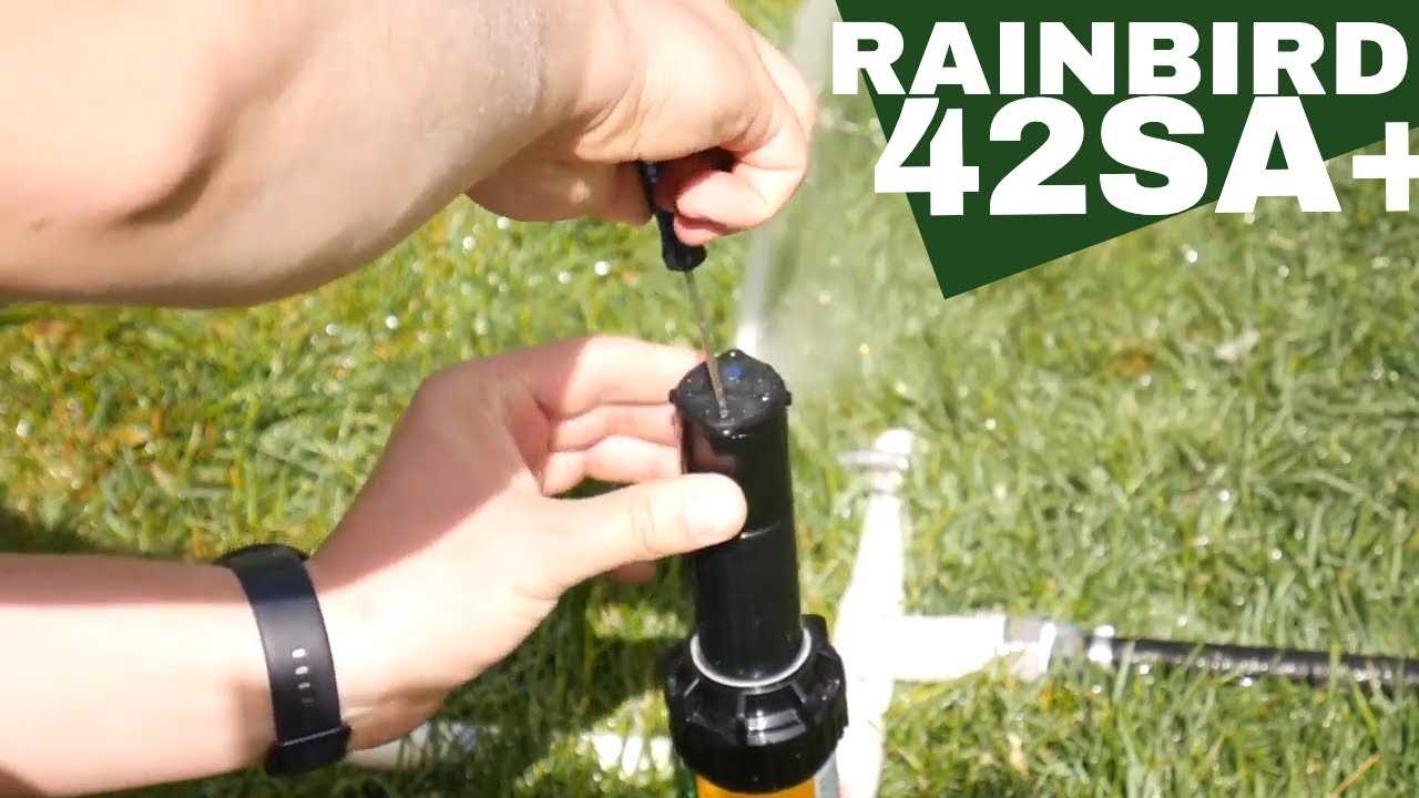 rainbird sprinkler instruction manual