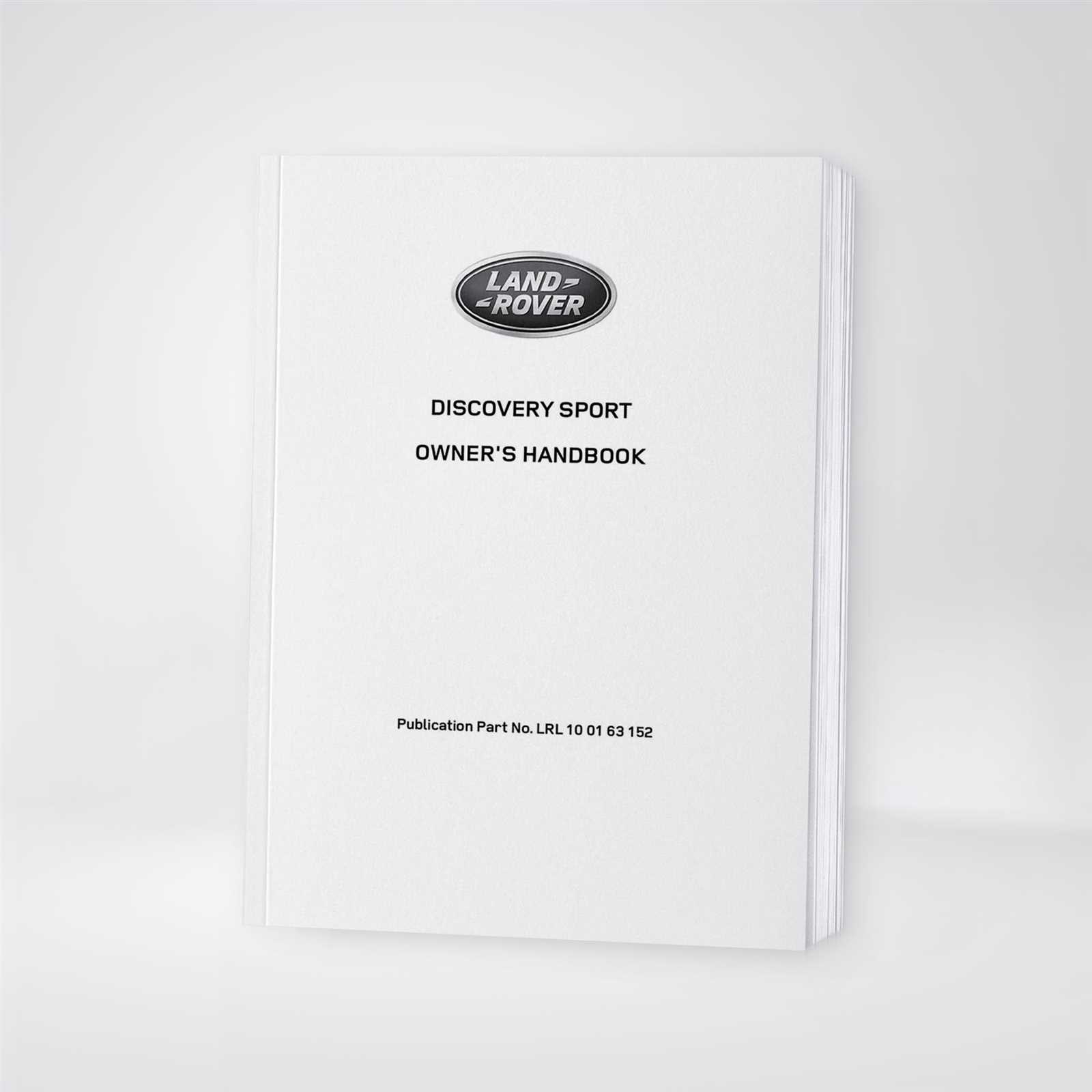 range rover sport instruction manual