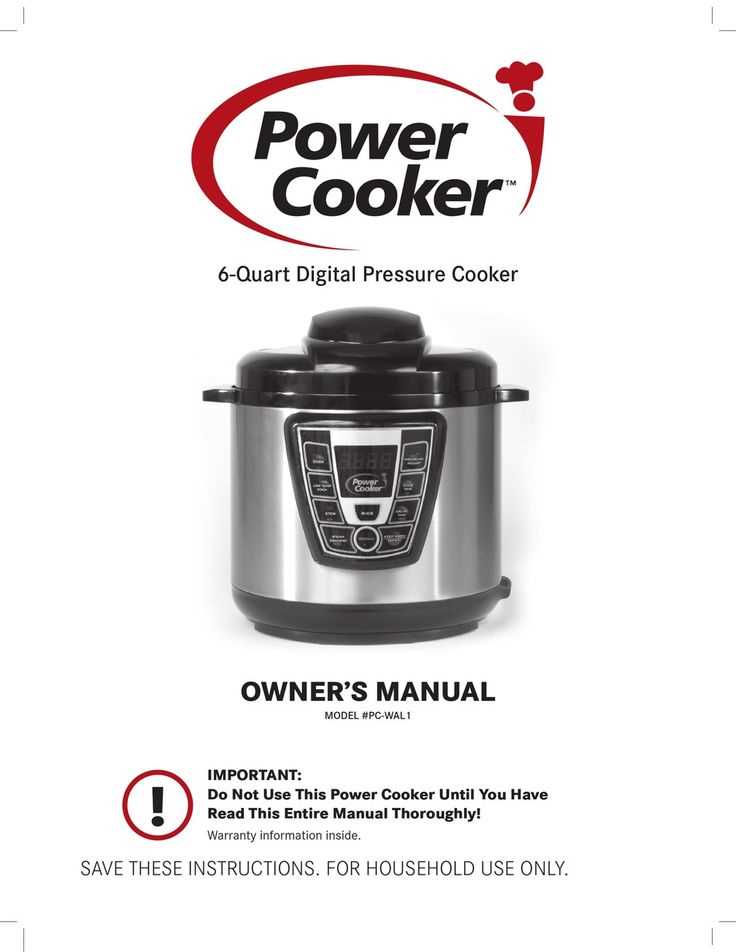 pressure canner instruction manual