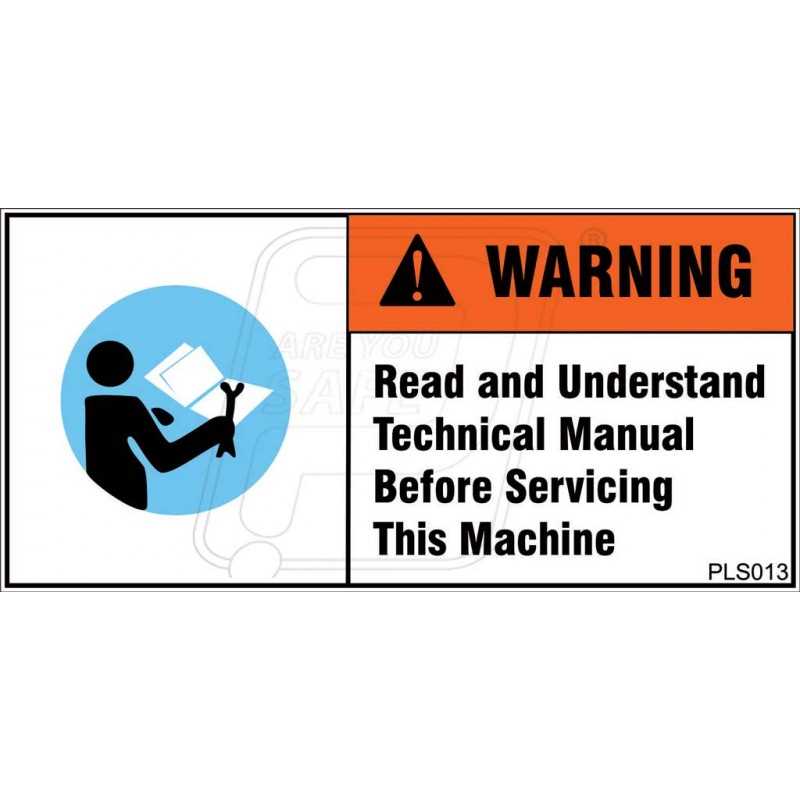 read and understand instruction manual