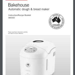 regal kitchen pro breadmaker instruction manual