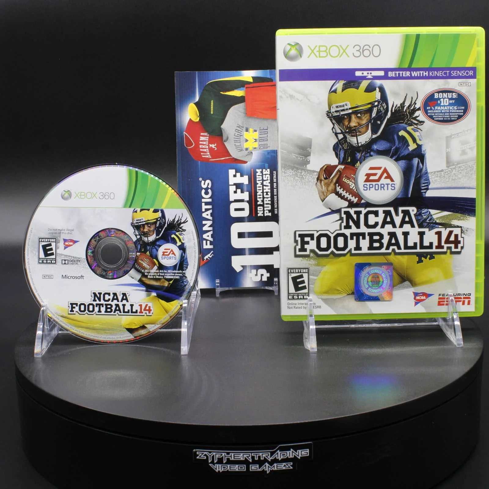 ncaa football 13 xbox 360 instruction manual