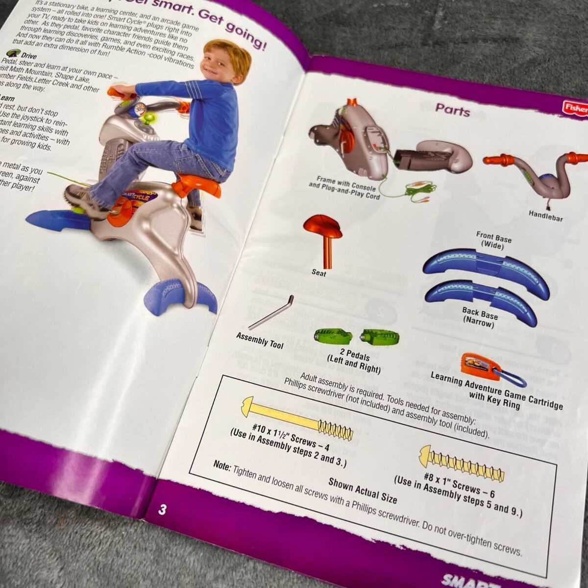 fisher price smart cycle instruction manual