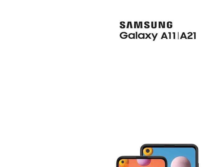 samsung a21 instruction manual