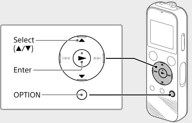 sony icd px333 instruction manual