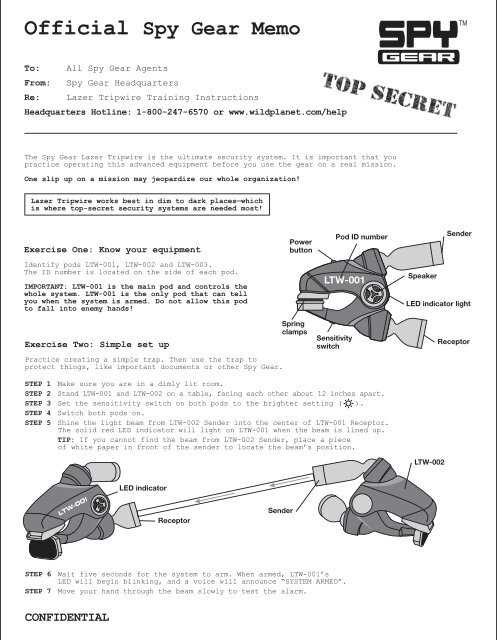 spy watch instructions manual