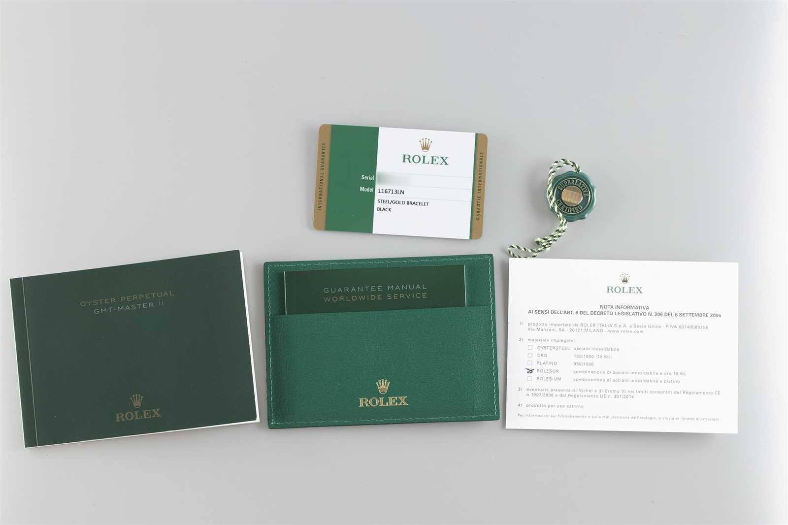 rolex gmt master ii instruction manual