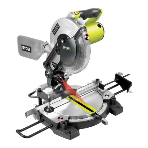 ryobi miter saw instruction manual