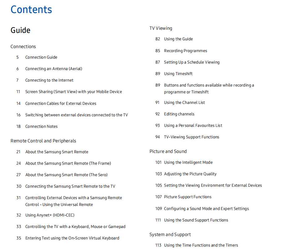 samsung frame tv instruction manual