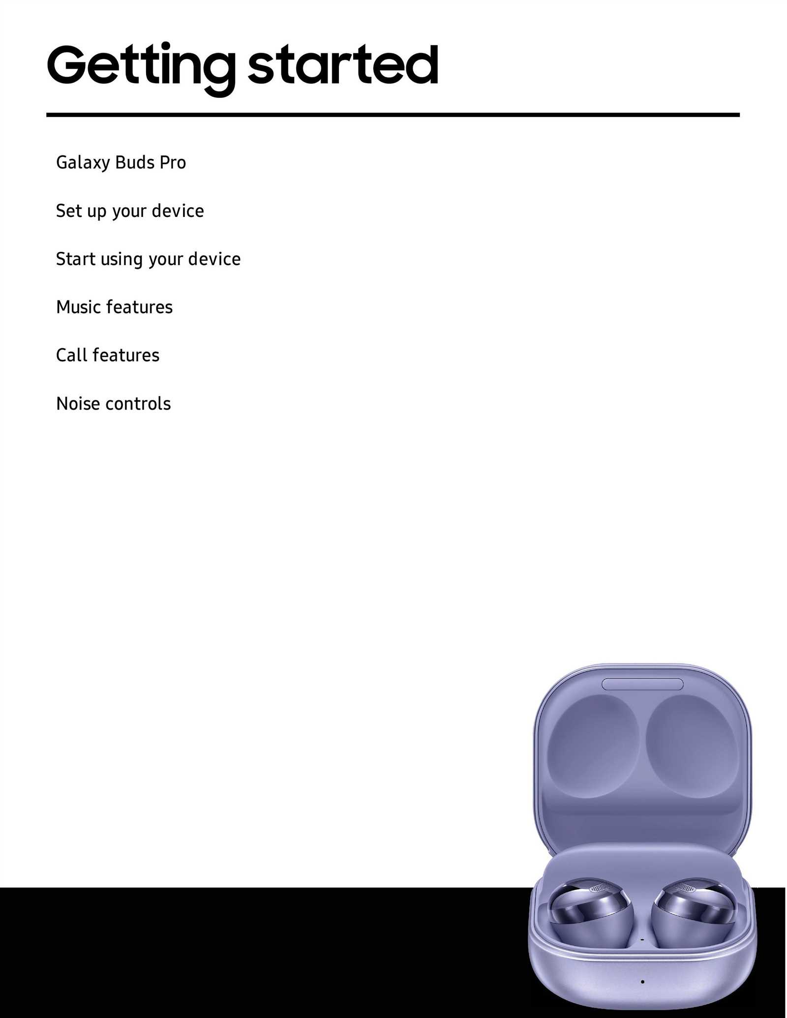 samsung galaxy buds 2 pro instruction manual