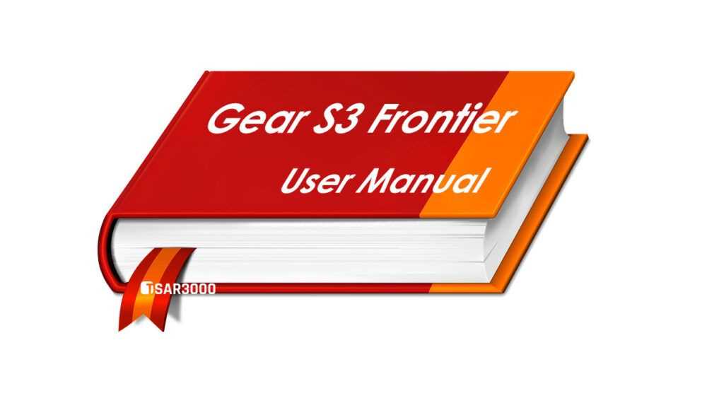 samsung gear s3 frontier instruction manual