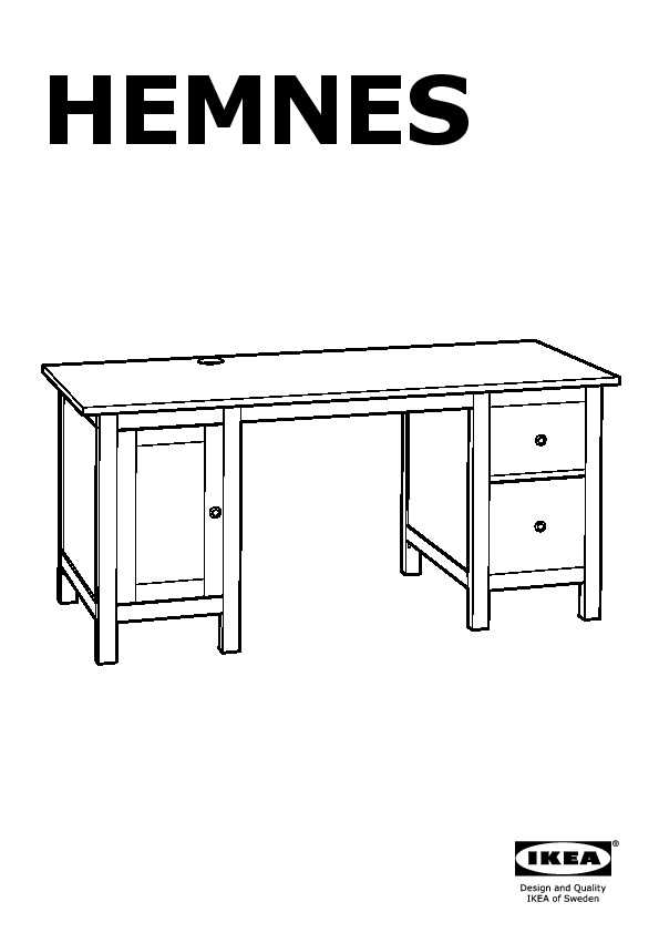 ikea hemnes instruction manual