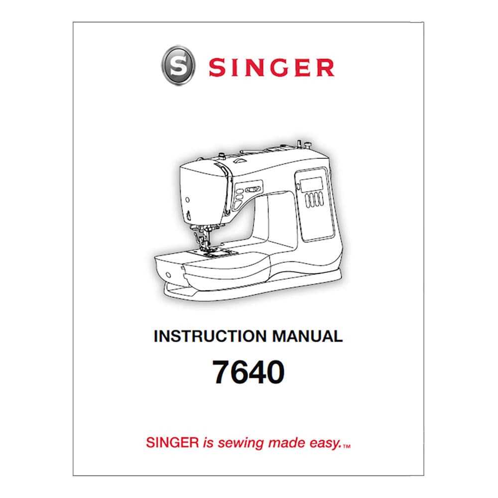 singer stitch sew quick instruction manual