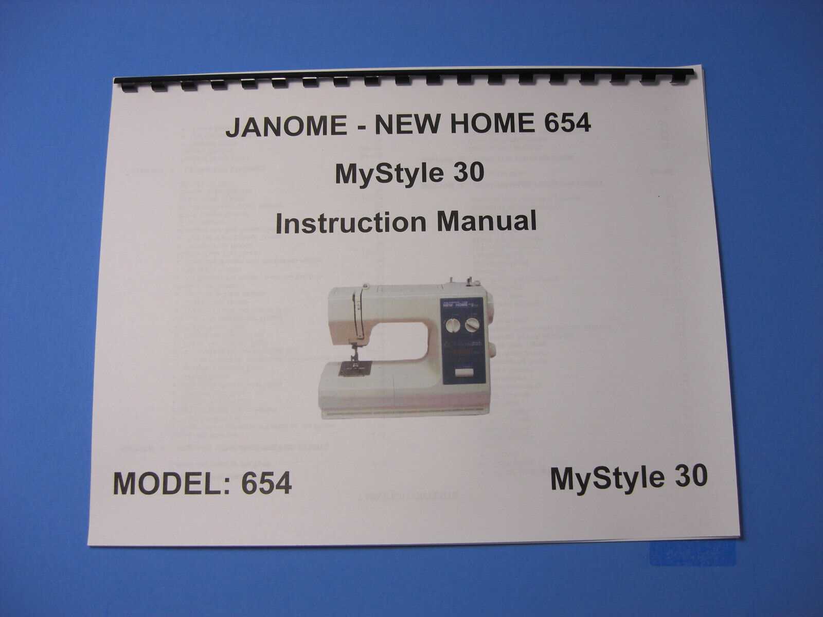 janome magnolia 7330 instruction manual