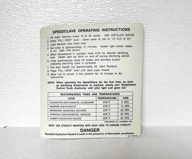 midmark m7 speedclave instruction manual