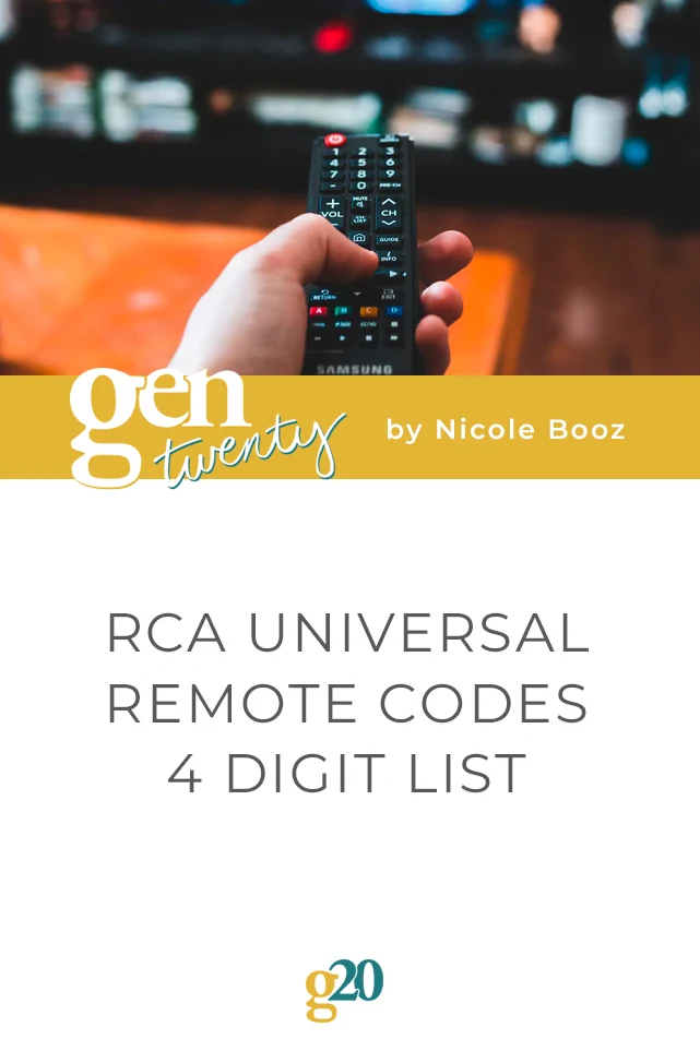 instruction manual rca universal remote codes