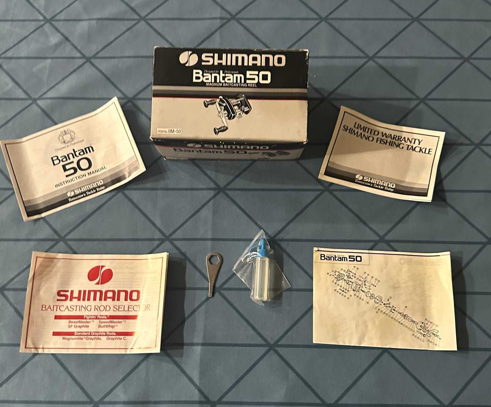 shimano reel instruction manuals