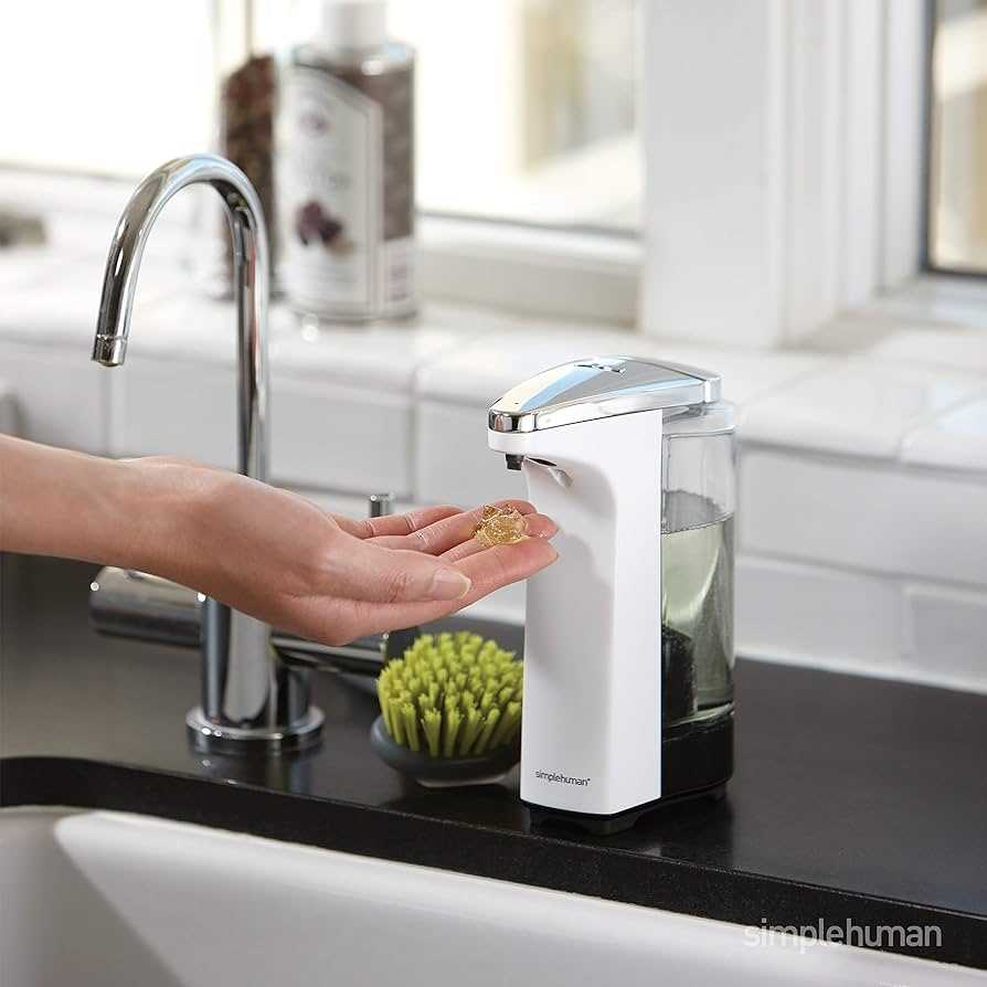 simplehuman soap dispenser instruction manual