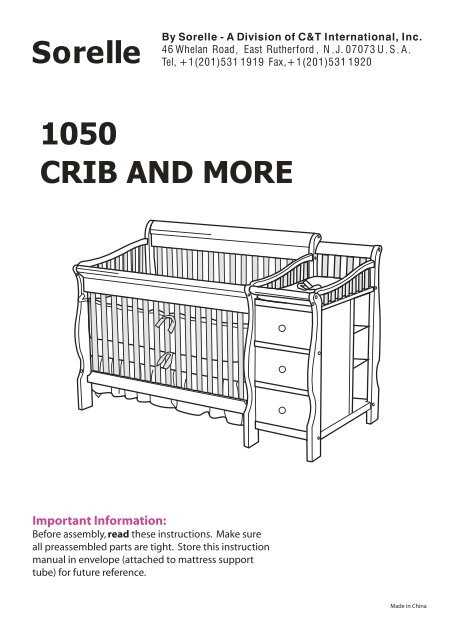 simplicity crib 8676c instruction manual