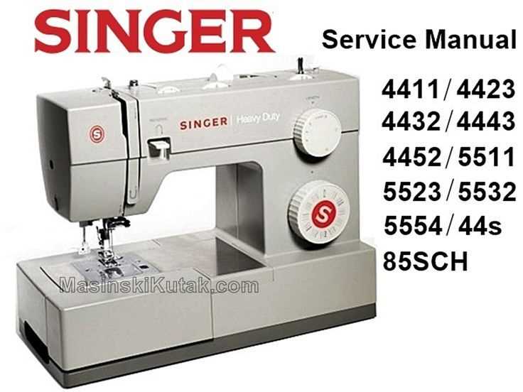 singer com manuals 44s instruction